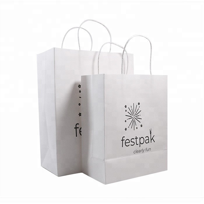 Small Paper Bags With Handles For Garment